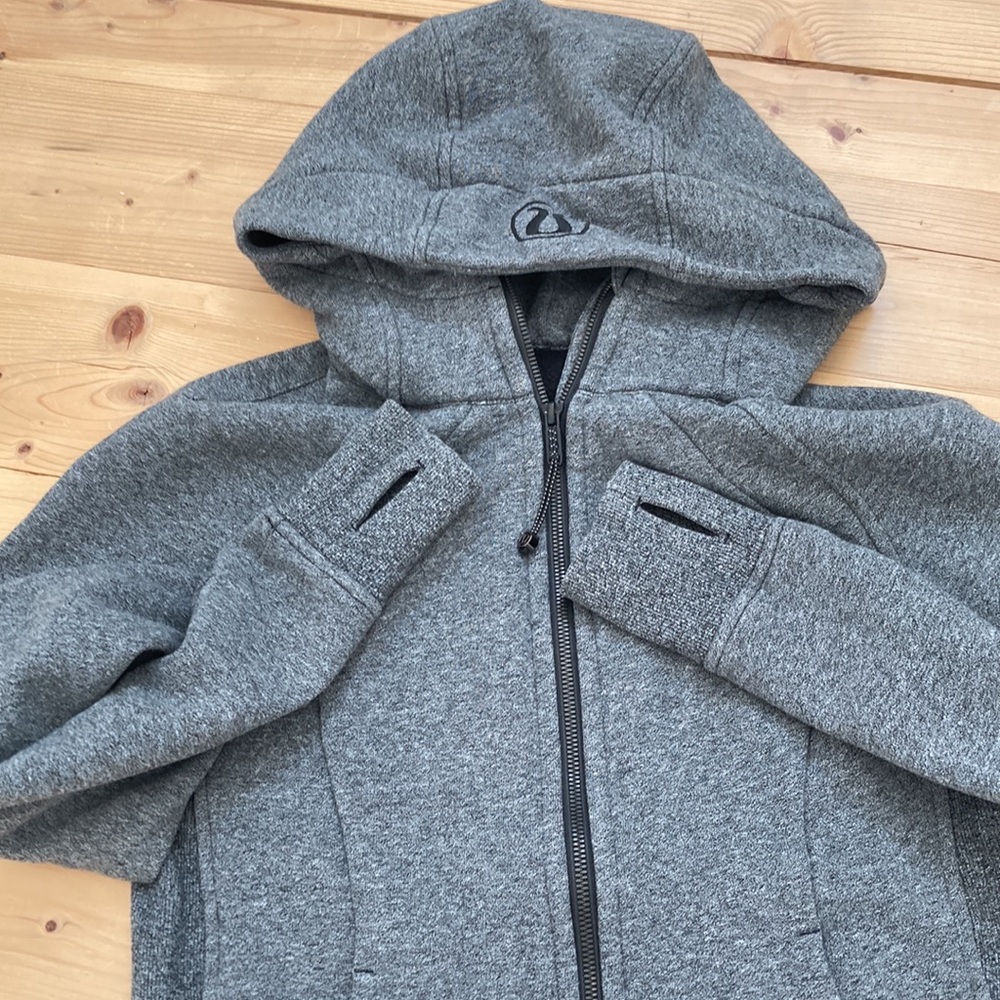 Lululemon Scuba hoodie heather grey